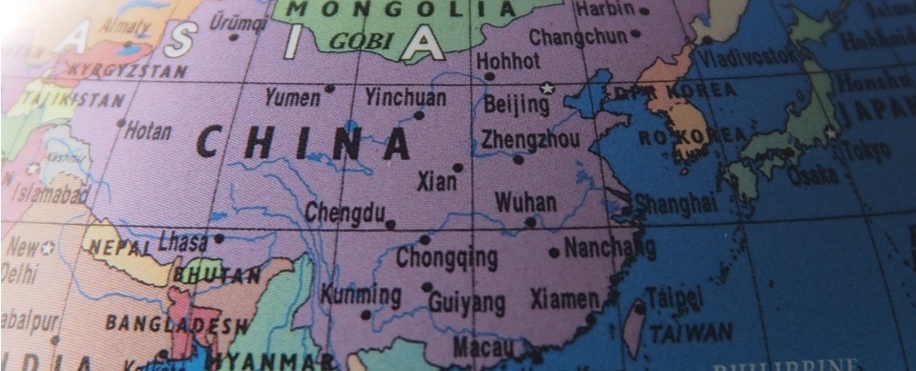 中国台湾の地図