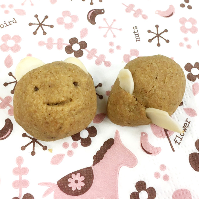 きな粉スノーボールクッキー