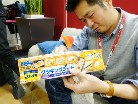 このクッキングシートが大活躍。