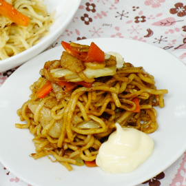 スパイシーカレー焼きそば