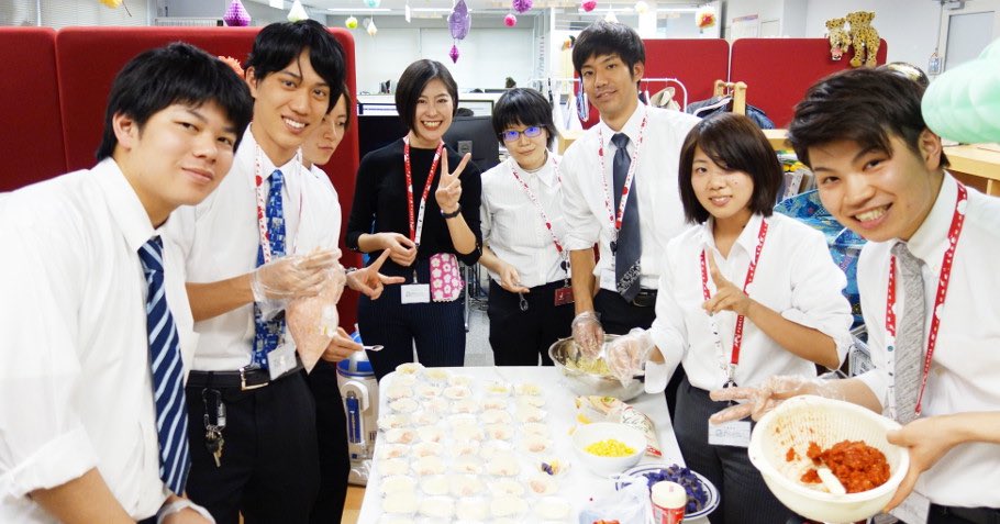 みんなで心をこめて作りました！