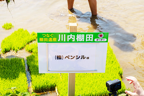 満天の青空！川内棚田へ