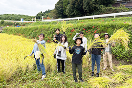 そろそろ半分？お米の重みが嬉しい！