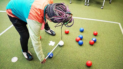 DAY３：誰もが楽しめる！パラスポーツ「ボッチャ」の体験