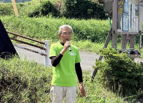 田植え開会式