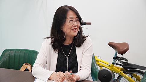 介護座談会の様子