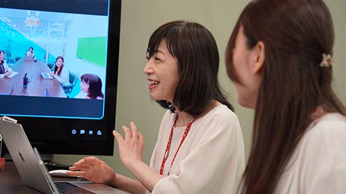介護座談会の様子