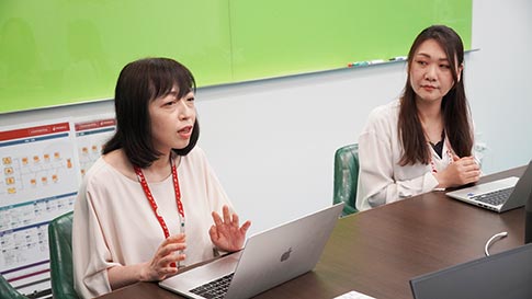 介護座談会の様子