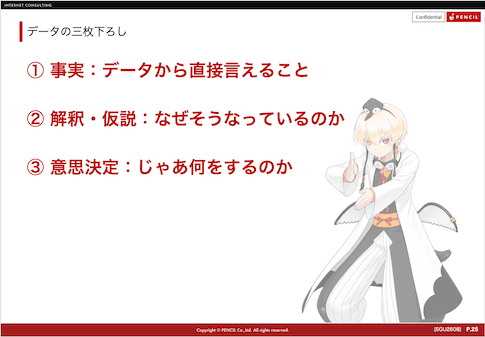ペンタと学ぶ「データの三枚下ろし」